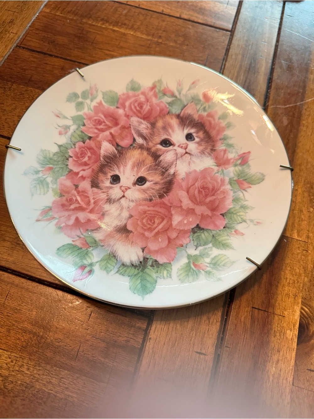 Formalities by Baum Bros Animal Kingdom Kittens Vintage English Collector Plate